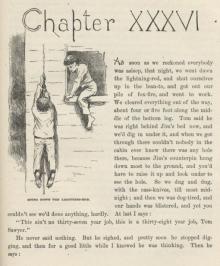      Adventures of Huckleberry Finn, Chapters 36 to the Last