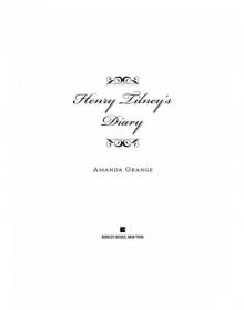      Henry Tilney's Diary