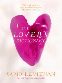      The Lover's Dictionary