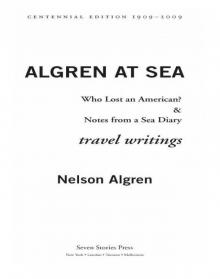      Algren at Sea