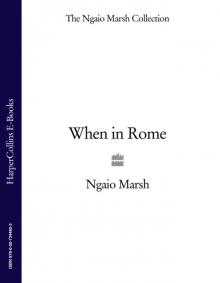      When in Rome