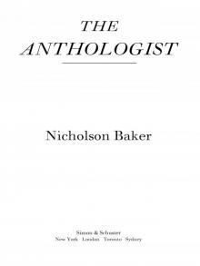      The Anthologist