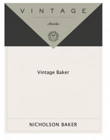      Vintage Baker
