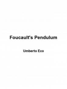      Foucault's Pendulum